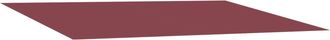 vidaXL Tela De Repuesto Para Toldos Rojo Burdeos 250 X 200 Cm Vidaxl