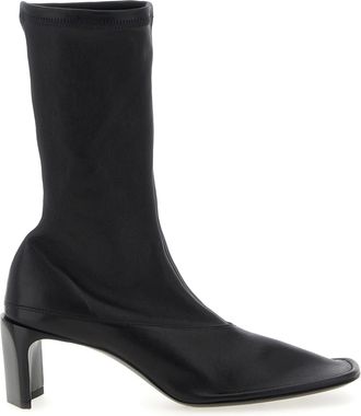 Jil Sander Nappa Ankle Boots