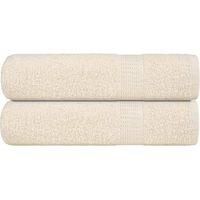 OEM Toallas De Ba&ntilde;o Frogn De 2 Piezas. Color Crema, 70x140 Cm, 360 G/m&sup2; - Crezuo