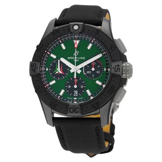 Breitling Avenger Chronograph Automatic Chronometer Green Dial Mens Watch SB01462A1L1X1