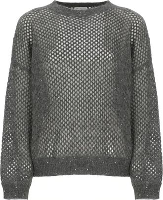 Brunello Cucinelli Donna, Maglie, Grigio, S, new