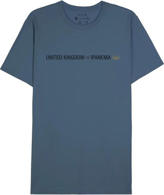 Osklen cotton T-shirt - men - Recycled Cotton - P - Blue