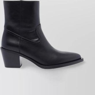 Stuart Weitzman leather ankle boots