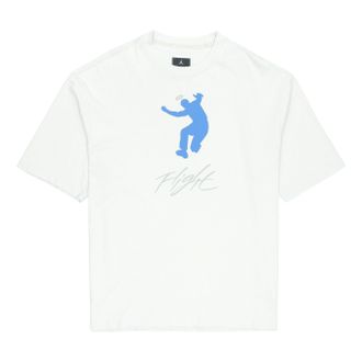 Nike Jordan Air Jordan x Union Crossover SS22 Solid Color Character Alphabet Printing Round Neck Short Sleeve Asia Edition Gray DM2840-025