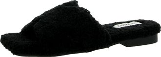 Steve Madden Seek Slipper Black SEEK01S1-027 Womens