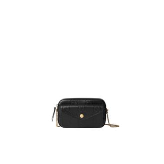 Gucci GG Super Mini Shoulder Bag - female - Gucci - Cross Body Bags - Black - ONE SIZE - Bags