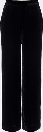 Frame Denim Plaza velvet straight pants
