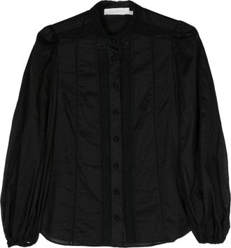 Zimmermann Halliday cotton shirt - women - Cotton - 1 - Black