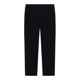 A|X Armani Exchange Chino Trousers in Flowing Fabric - male - Armani Exchange - Chinos - Black - W34 - Trousers