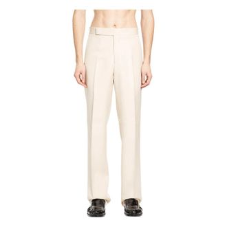 Lardini Suit Trousers, male, Beige, Size: XL Tailored Trousers