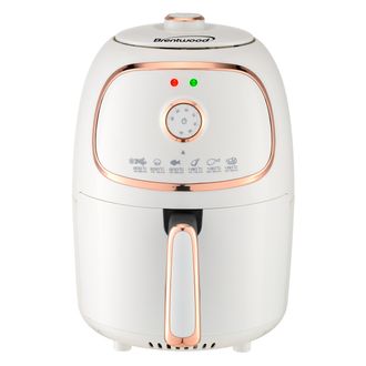 Brentwood 2 Quart Small Electric Air Fryer with Timer and Temp Control- White