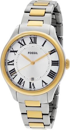 Fossil Gilmore Quartz Silver Dial Ladies Watch ES5396