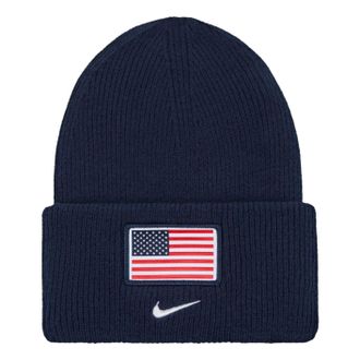 Nike USA Peak Beanie Obsidian Summit White IB7476-469