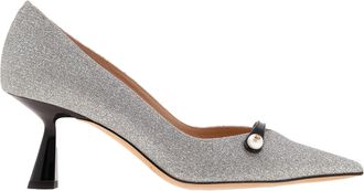 Jimmy Choo London Rosalia 65 Glitter Pumps