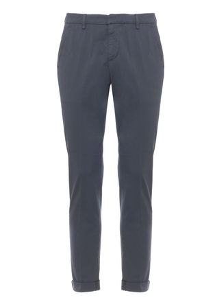 Dondup Blue Gaubert Cotton Chino Pants