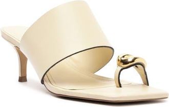 Arezzo Kendall Mid Slide Sandal in Panacota at Nordstrom, Size 5.5