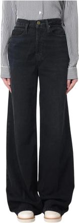 Frame Denim Dames, Jeans, Zwart, Maat: W26