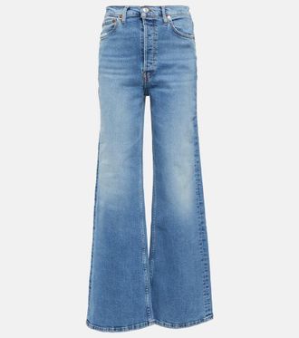 Re/Done 70s high-rise wide jeans