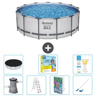 Bestway Piscina Bestway Steel Pro Max Redonda - 427x84 Cm - 8-piezas S544