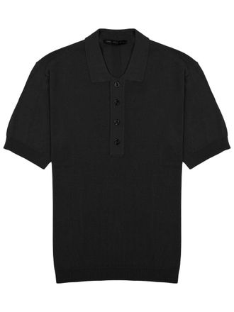 low brand Techno Viscose Knit Polo Shirt