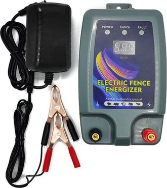 OEM Elektrische Veeomheining, Oprijomheining Voor Dieren, Krachtige Schrikdraadgenerator, 3 Voerstanden Voor Pluimveebedrijven