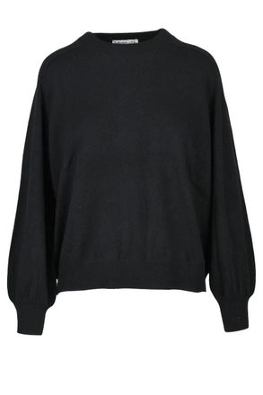 Ballantyne Crew Neck Cashmere Sweater - Black