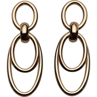 Jennifer Zeuner Gloria Drop Earrings in Yellow Gold at Nordstrom