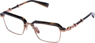 Balmain Glasses, unisex, Brown, Size: 54 MM Admiral II Eyeglasses