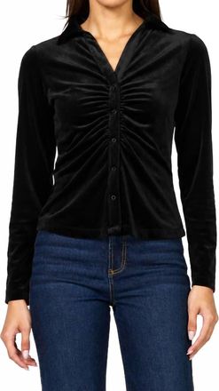 Dear John Denim Romy Blouse In Black