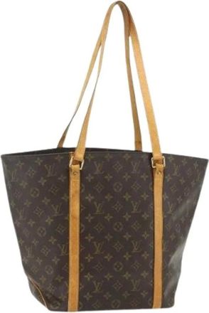 Louis Vuitton Pre-owned Tote Bags, female, Brown, Size: ONE SIZE Pre-owned Monogram Tote Bag