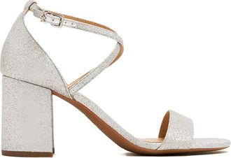 Michael Kors 80 mm sandalen met blokhak - Zilver