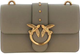 Pinko Pinko, Dames, Tassen, Grijs, Maat: ONE Size Leer