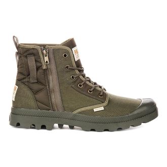 Palladium Lace-up Boots, male, Green, 4 UK, Pampa Detroit Zip