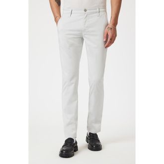 Mavi Milton Slim Fit Twill Pants in Stone City Smart at Nordstrom, Size 29 X 30