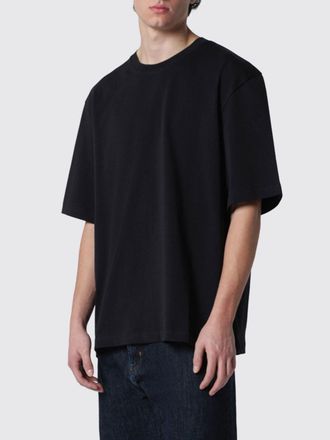 STUDIO NICHOLSON Relaxed Fit Cotton Crewneck T-Shirt with Back Logo