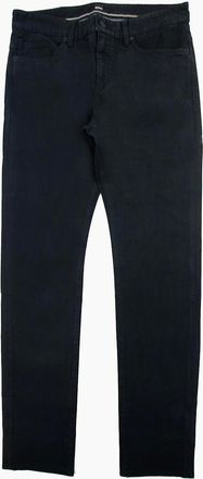 HUGO BOSS Mens Hugo Boss Delaware3-1-20 Slim Fit Stretch Jean Black 001 - Size: W42-L34