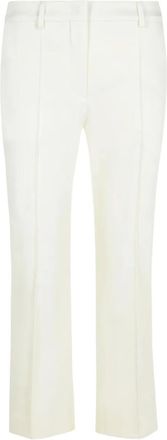 Sportmax Etna geplooide broek - Wit