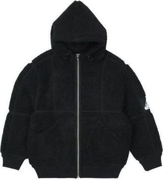 Palace Sherpa Hooded Jacket Black P23JK100