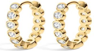 Electric Picks Champagne Hoops in Gold at Nordstrom