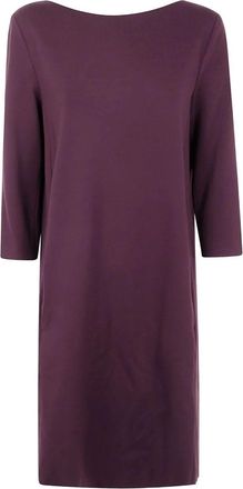 Liviana Conti Katia Boat Neck Dress