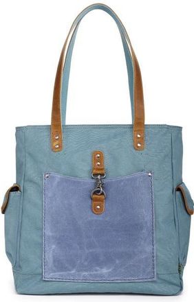 TSD Brand Valley and Sky Spacious Adventure Tote in Teal at Nordstrom