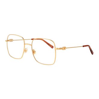 Valentino Garavani Glasses, female, Yellow, Size: 53 MM Vg0030O Optical Frame
