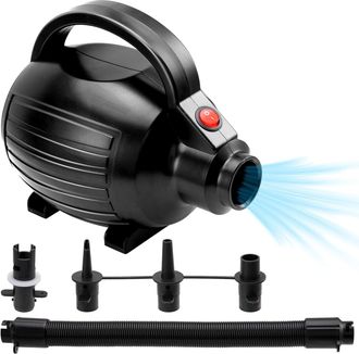 OEM Bomba De Aire El&eacute;ctrica De 600 W, Infladora Y Desinfladora Port&aacute;til Ac220-240v Con 4 Boquillas, Para Colchonetas De Gimnasio, Colchones De Aire Y Pisc