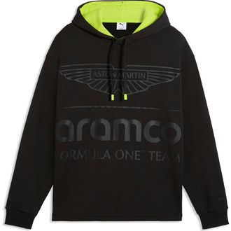 Puma AMF1 Relaxed Fit Logo Graphic Hoodie in Puma Black at Nordstrom, Size Xx-Large