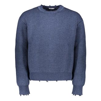 John Elliott + Co Hombre, Jerseys, Azul, Talla: S