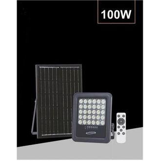 Trade Shop Trade Shop Traesio - Trade Shop - Faro Led 100 Watt Con Natural Light Solare Country 4000k Telecomando Tk09-100 W