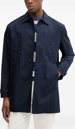 Benetton Giacca-camicia con bottoni - Blu