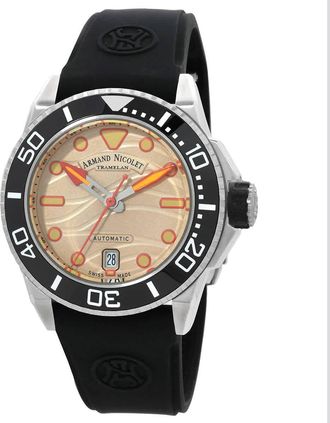 Armand Nicolet JSH Automatic Mens Watch A481PGN-KO-GG2710N