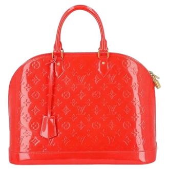 Louis Vuitton Pre-owned Handbags, female, Red, Size: ONE SIZE Pre-owned Alma GM Bag
