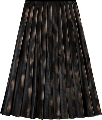 Diesel Gonna plissettata O-SAKA - Nero